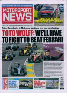 Motorsport News Magazine Issue 12/03/2026