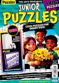 Puzzler Junior Puzzles Magazine Issue NO 318