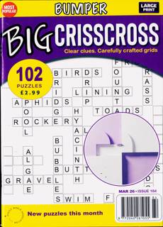 Bumper Big Criss Cross Magazine Issue NO 184