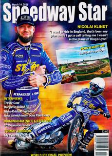 Speedway Star Magazine Issue 14/03/2026