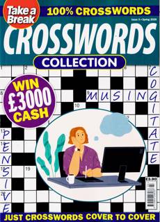 Take A Break Crossword Collection Magazine Issue NO 3