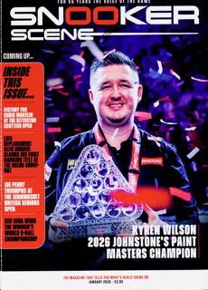 Snooker Scene Magazine Issue JAN 26