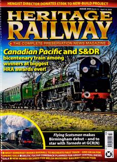 Heritage Railway Magazine Issue NO 343