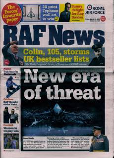 Raf News Magazine Issue NO 1628