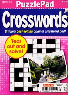 Puzzlelife Ppad Crossword Magazine Issue NO 123