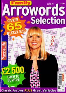 Family Arrowords Selection Magazine Issue NO 98