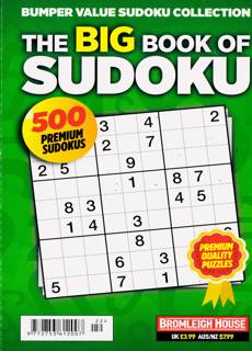 Big Book Of Sudoku Magazine Issue NO 22