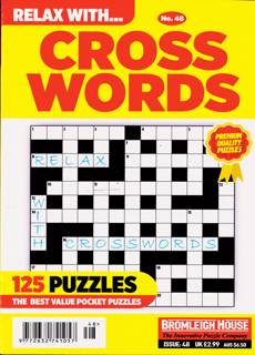 Relax With Crosswords Magazine Issue NO 48