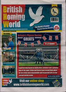 British Homing World Magazine Issue NO 7829