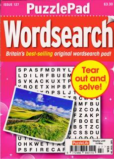 Puzzlelife Ppad Wordsearch Magazine Issue NO 127