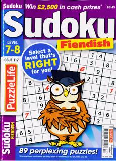 Puzzlelife Sudoku L7&8 Magazine Issue NO 117