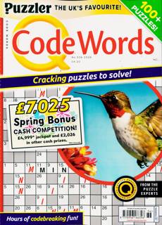 Puzzler Q Code Words Magazine Issue NO 536