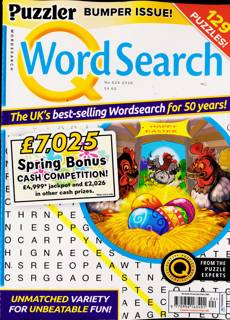 Puzzler Q Wordsearch Magazine Issue NO 624