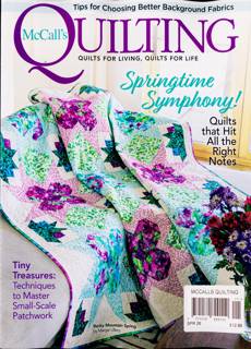 Mccalls Quilting Magazine Issue SPRING