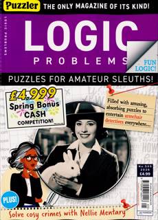 Puzzler Logic Problems Magazine Issue NO 505