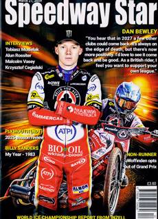 Speedway Star Magazine Issue 21/03/2026