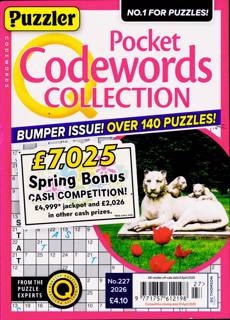 Puzzler Q Pock Codewords C Magazine Issue NO 227