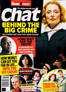 Real Crime Creepy Series Magazine Issue CHATCRIME