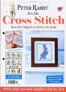 Peter Rabbit Cross Stitch Magazine Issue PART107