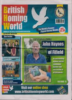 British Homing World Magazine Issue NO 7831