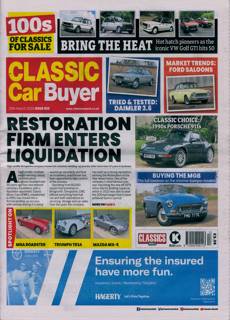 Classic Car Buyer Magazine Issue 25/03/2026