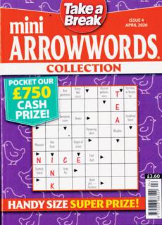 Tab Mini Arrowwords Coll  Magazine Issue NO 4