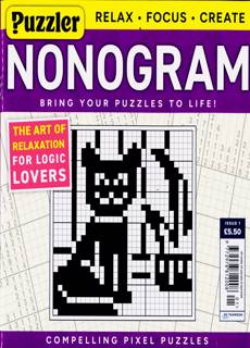 Puzzler Nonogram Magazine Issue NO 1