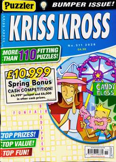 Puzzler Kriss Kross Magazine Issue NO 311