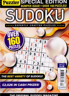 Puzzler Sudoku Magazine Issue NO 279