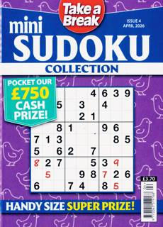 Tab Mini Sudoku Collection Magazine Issue NO 4