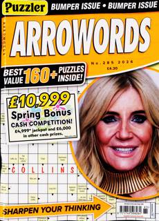 Puzzler Arrowords Magazine Issue NO 285