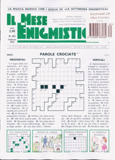 Il Mese Enigmistico Magazine Issue NO262