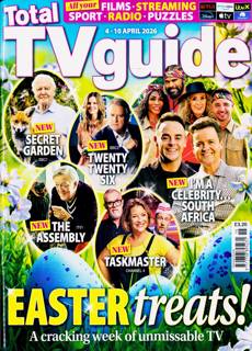 Total Tv Guide England Magazine Issue NO 15