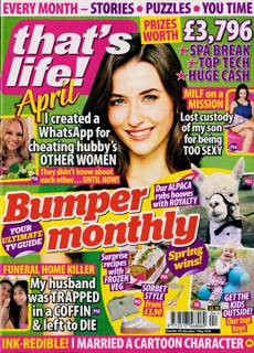 Thats Life Monthly Magazine Issue APR 26