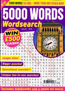 5000 Words Magazine Issue NO 62