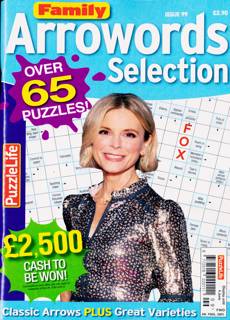 Family Arrowords Selection Magazine Issue NO 99