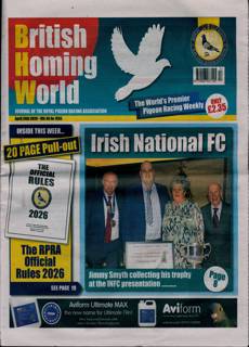 British Homing World Magazine Issue NO 7833