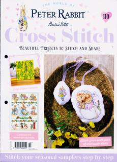 Peter Rabbit Cross Stitch Magazine Issue PART110