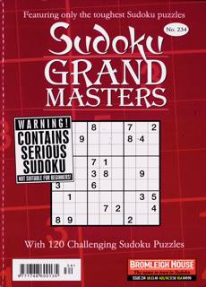 Sudoku Grandmaster Magazine Issue NO 234