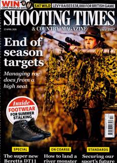 Shooting Times & Country Magazine Issue 22/04/2026