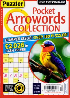 Puzzler Q Pock Arrowords C Magazine Issue NO 217