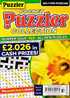 Puzzler Pocket Puzzler Coll Magazine Issue NO 172