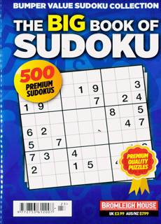 Big Book of Sudoku Magazine Issue NO 23