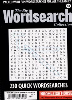 Big Wordsearch Collection Magazine Issue NO 84