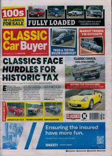 Classic Car Buyer Magazine Issue 15/04/2026