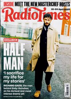 Radio Times England Magazine Issue 18/04/2026