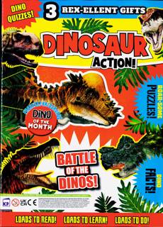 Dinosaur Action Magazine Issue NO 205
