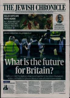 Jewish Chronicle Magazine Issue 07/05/2026