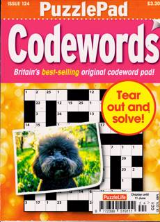 Puzzlelife Ppad Codewords Magazine Issue NO 124