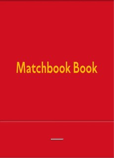 Matchbook Book Magazine Issue Matchbook